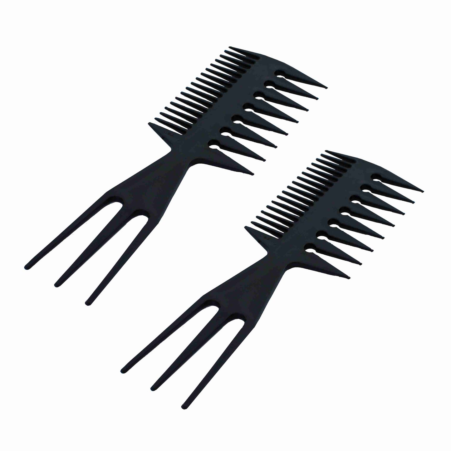 Amelia Beauty 2 Pack Marbling Comb – USA Made Multi-Use Rake Comb for Hair Styling & Floating Paint Art – High Quality Plastic, Ideal for Ebru Marbling, Acrylic Pouring, Hair Parting & Texture Effects