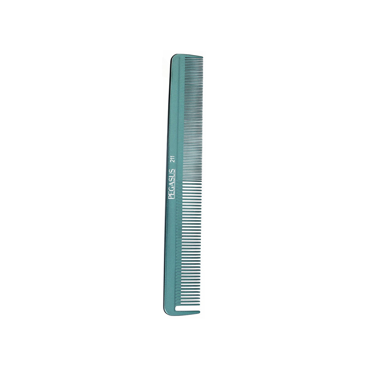 Pegasus MICOLOR 211, 9in Hard Rubber Cutting Comb With Sectioning Tooth, Anti Static, Heat and Chemically Resistant, Wet Hair, Everyday Grooming Comb | Peines de goma dura - Green