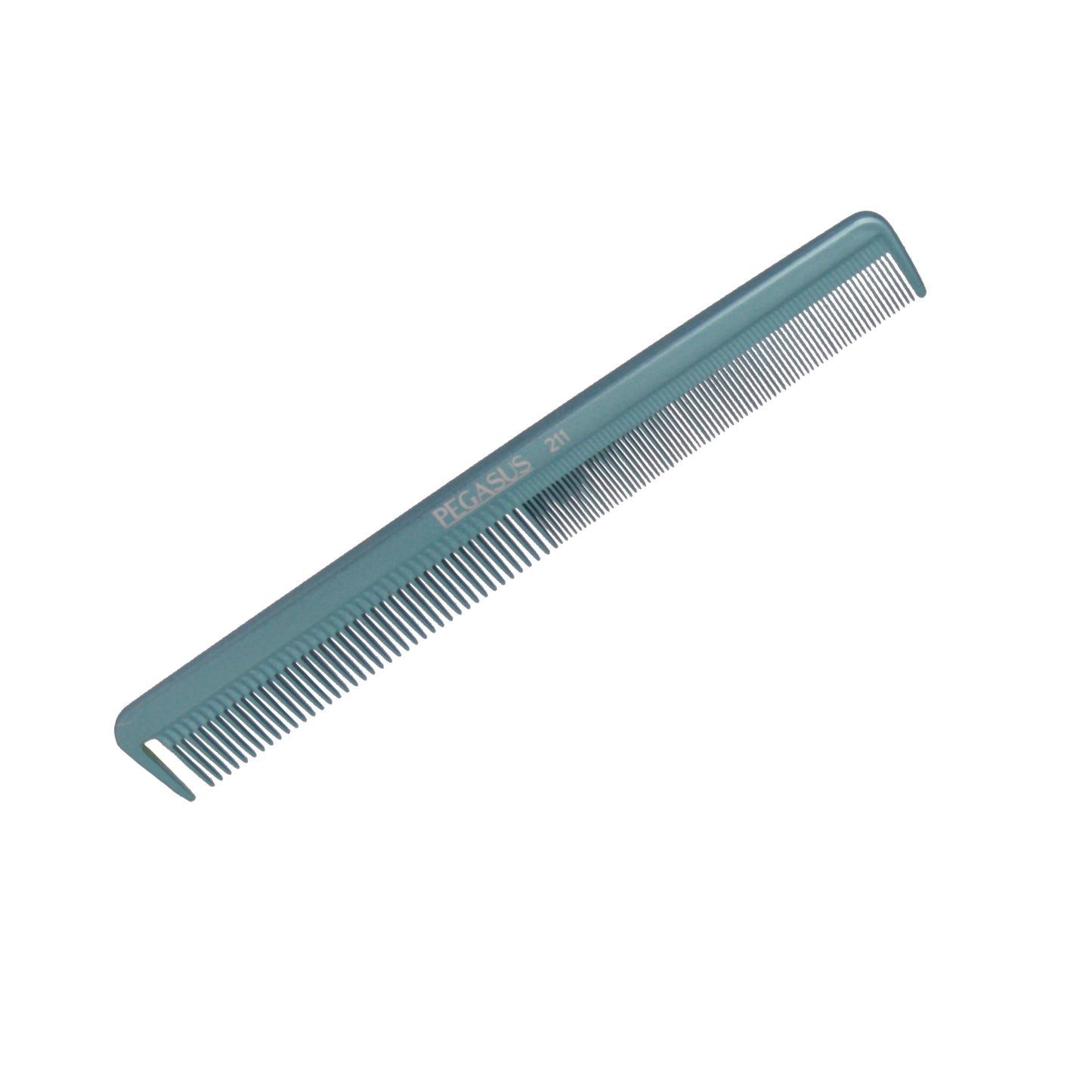 Pegasus MICOLOR 211, 9in Hard Rubber Cutting Comb With Sectioning Tooth, Anti Static, Heat and Chemically Resistant, Wet Hair, Everyday Grooming Comb | Peines de goma dura - Blue
