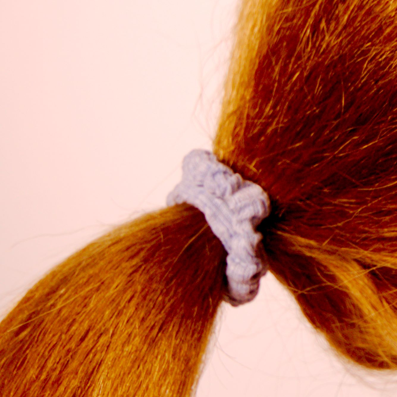 Amelia Beauty, Pastels Ribbed Scrunchies, 2.25in Diameter, Gentle on Hair, Strong Hold, No Snag, No Dents or Creases. 10 Pack