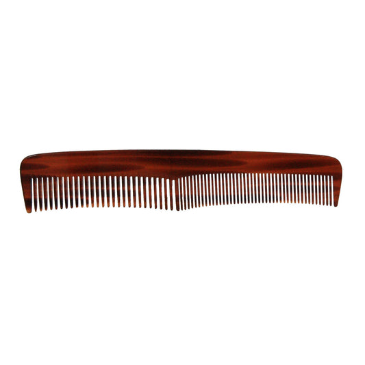 7in Cellulose Acetate Contoured Styling Comb - CLOSEOUT, LIMITED STOCK AVAILABLE
