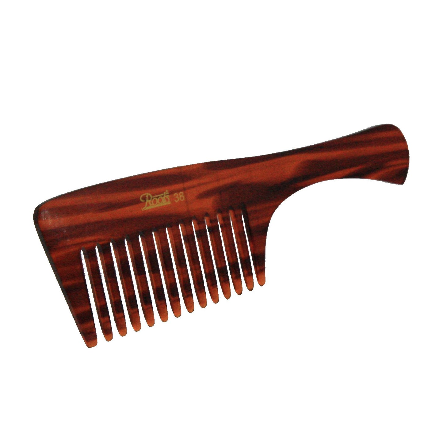 8.5in Roots Cellulose Acetate Rake Handle Comb - CLOSEOUT, LIMITED STOCK AVAILABLE