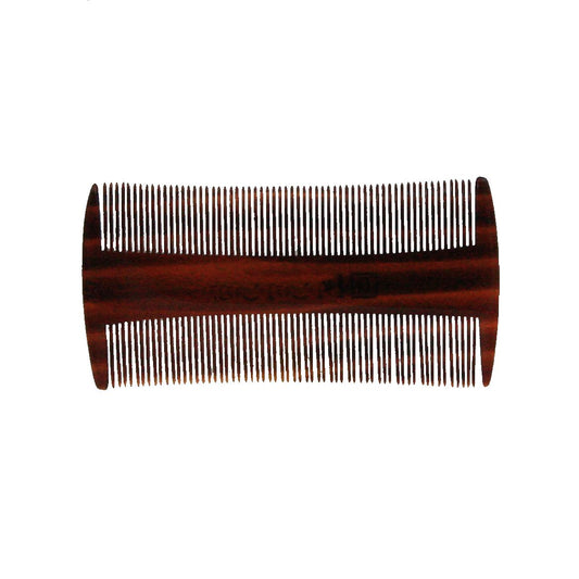 3.75in Roots 37 Cellulose Acetate Lice Beard Mustache Comb - CLOSEOUT, LIMITED STOCK AVAILABLE