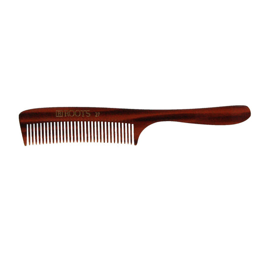 7in Roots 27 Cellulose Acetate Handle Comb - CLOSEOUT, LIMITED STOCK AVAILABLE