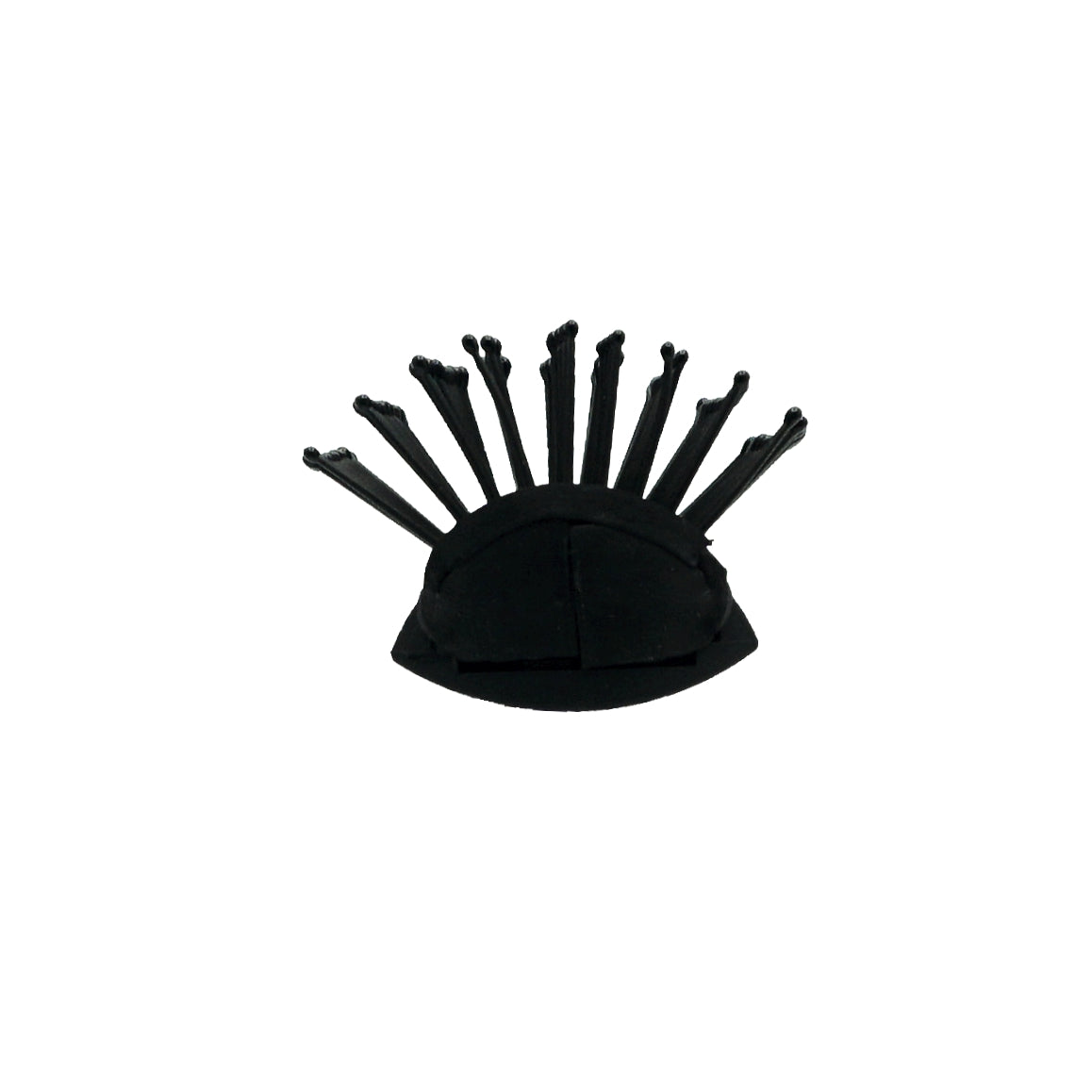 8in, Everyday All Purpose Styler Brush - Black - CLOSEOUT, LIMITED STOCK AVAILABLE