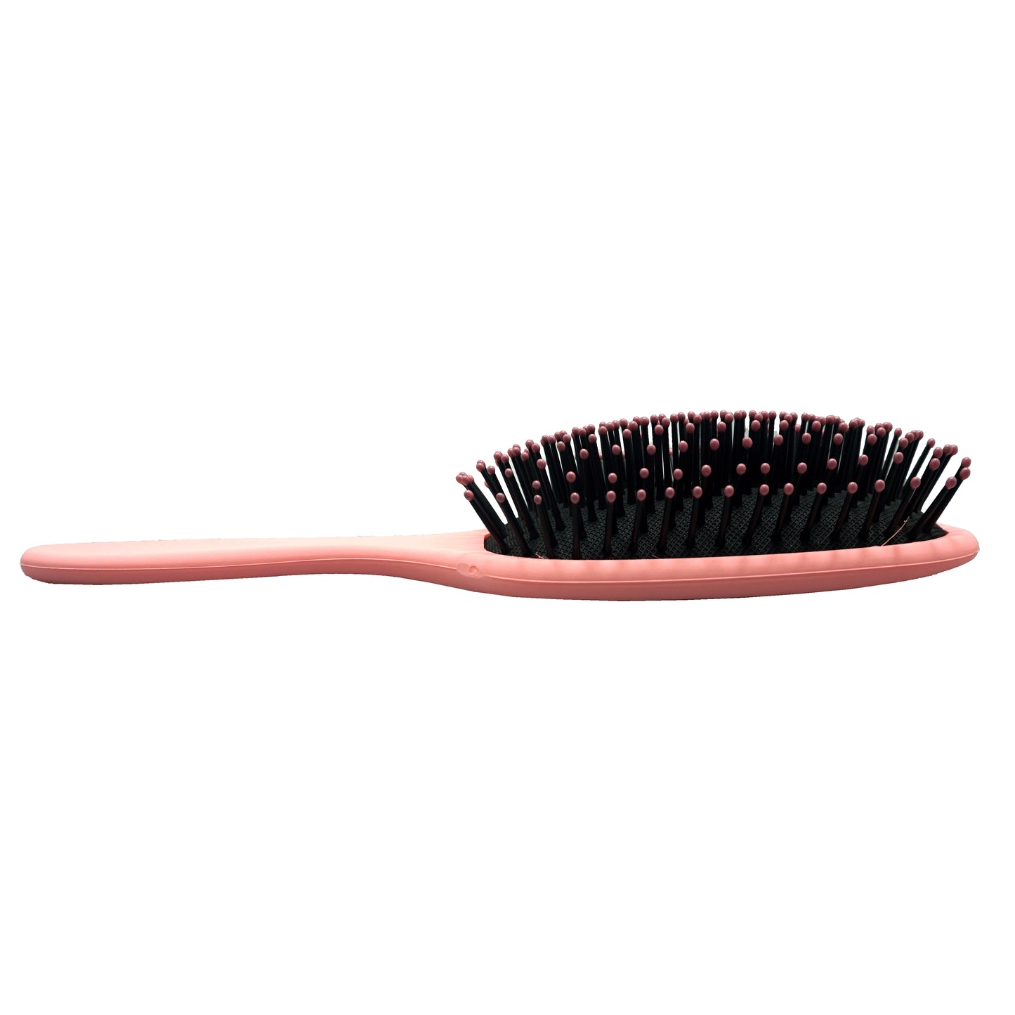 9.5in Paddle Cushion Brush - Nylon Bristles, Pink - CLOSEOUT, LIMITED STOCK AVAILABLE