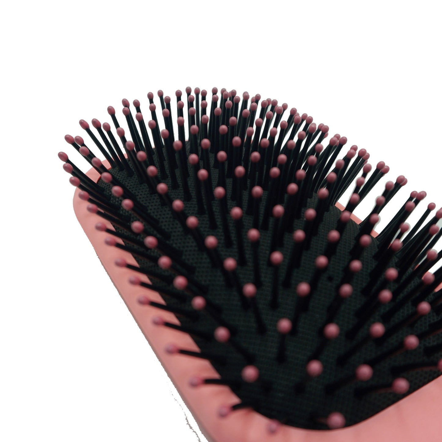 9.5in Paddle Cushion Brush - Nylon Bristles, Pink - CLOSEOUT, LIMITED STOCK AVAILABLE