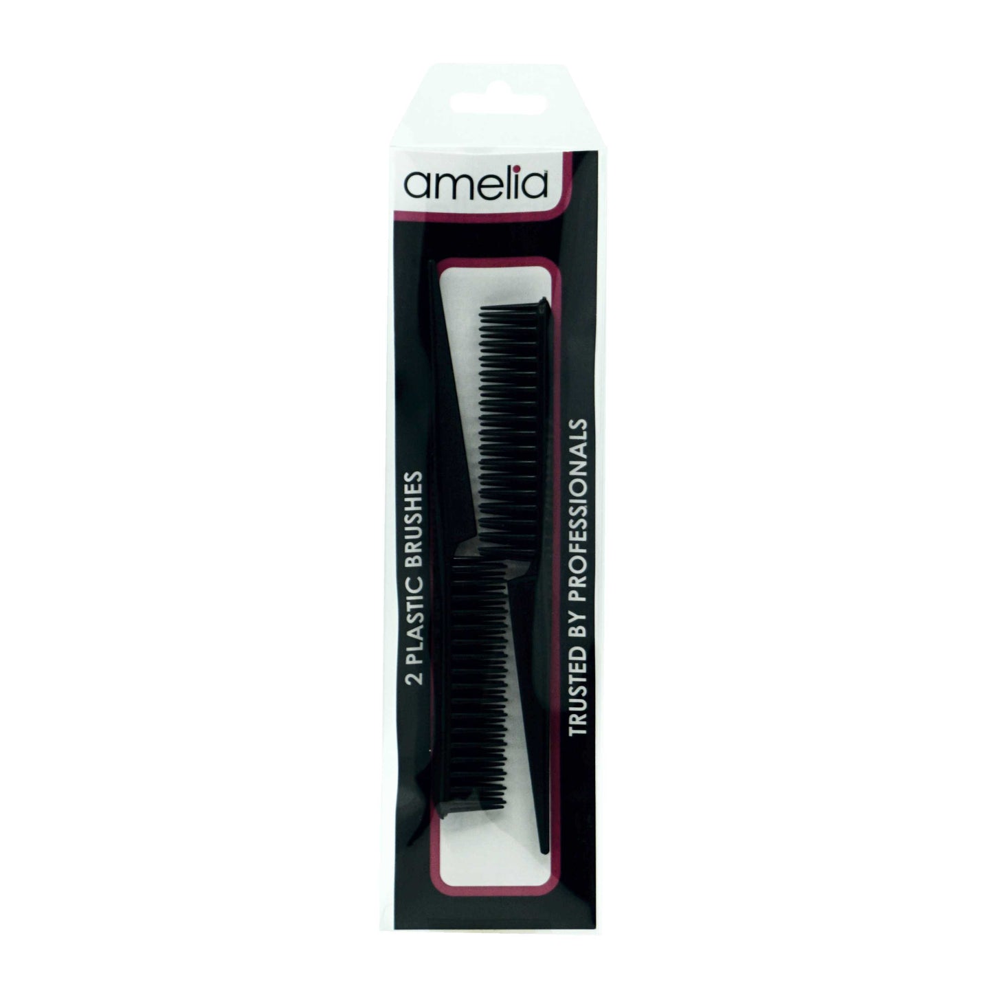 7in, 3 Row Styler Brush - Black