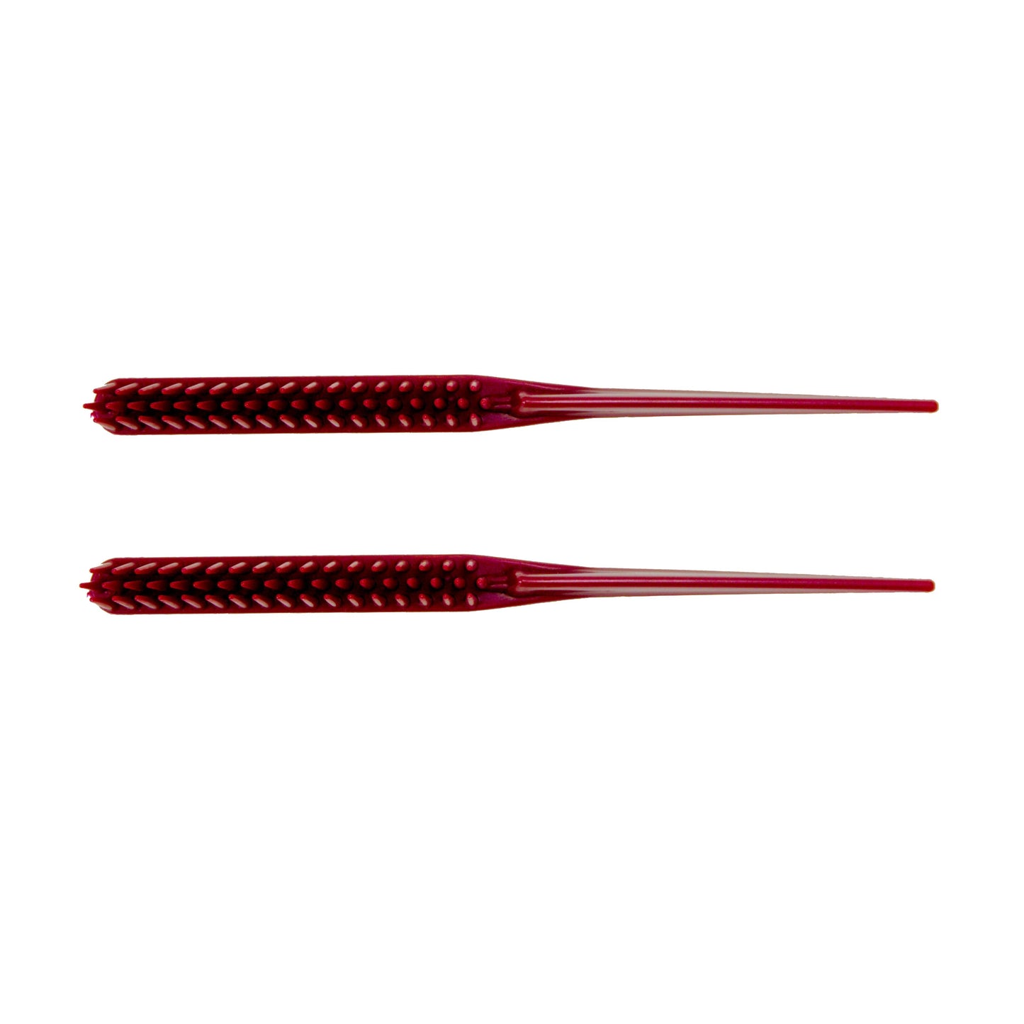 7in, 3 Row Styler Brush - Maroon