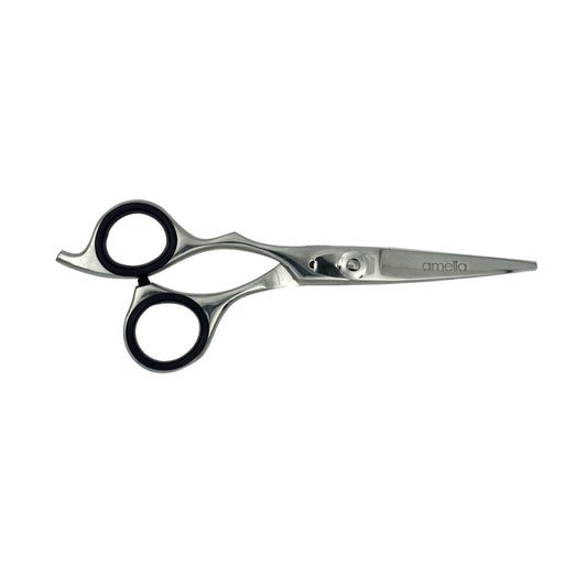 5" Left Handed, Stainless Steel Professional Shear, Fixed Finger Rest