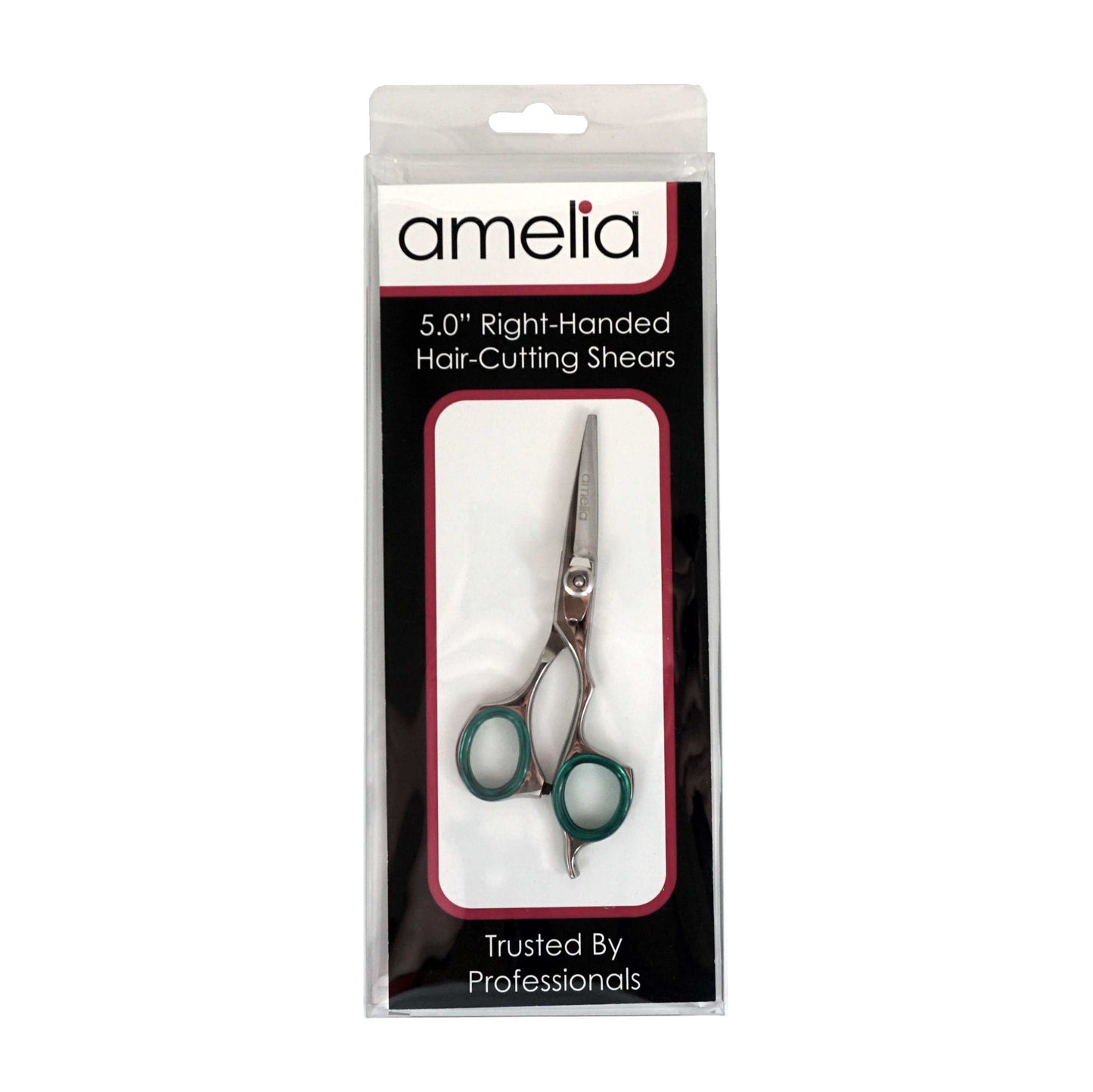 5" Right Handed, Stainless Steel Professional Shear, Fixed Finger Rest