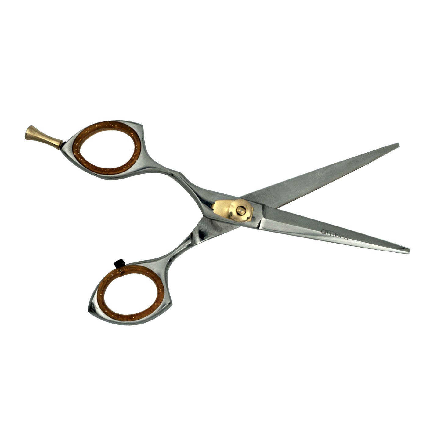 5.5" Left Handed, Stainless Steel Professional Shear, Removable Finger Rest