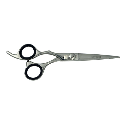 6" Left Handed, Stainless Steel Professional Shear, Fixed Finger Rest
