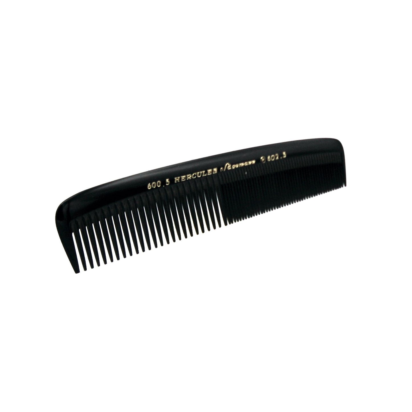 Hard Rubber, 5in Pocket Comb, Hercules sagemann 600/5-602/5