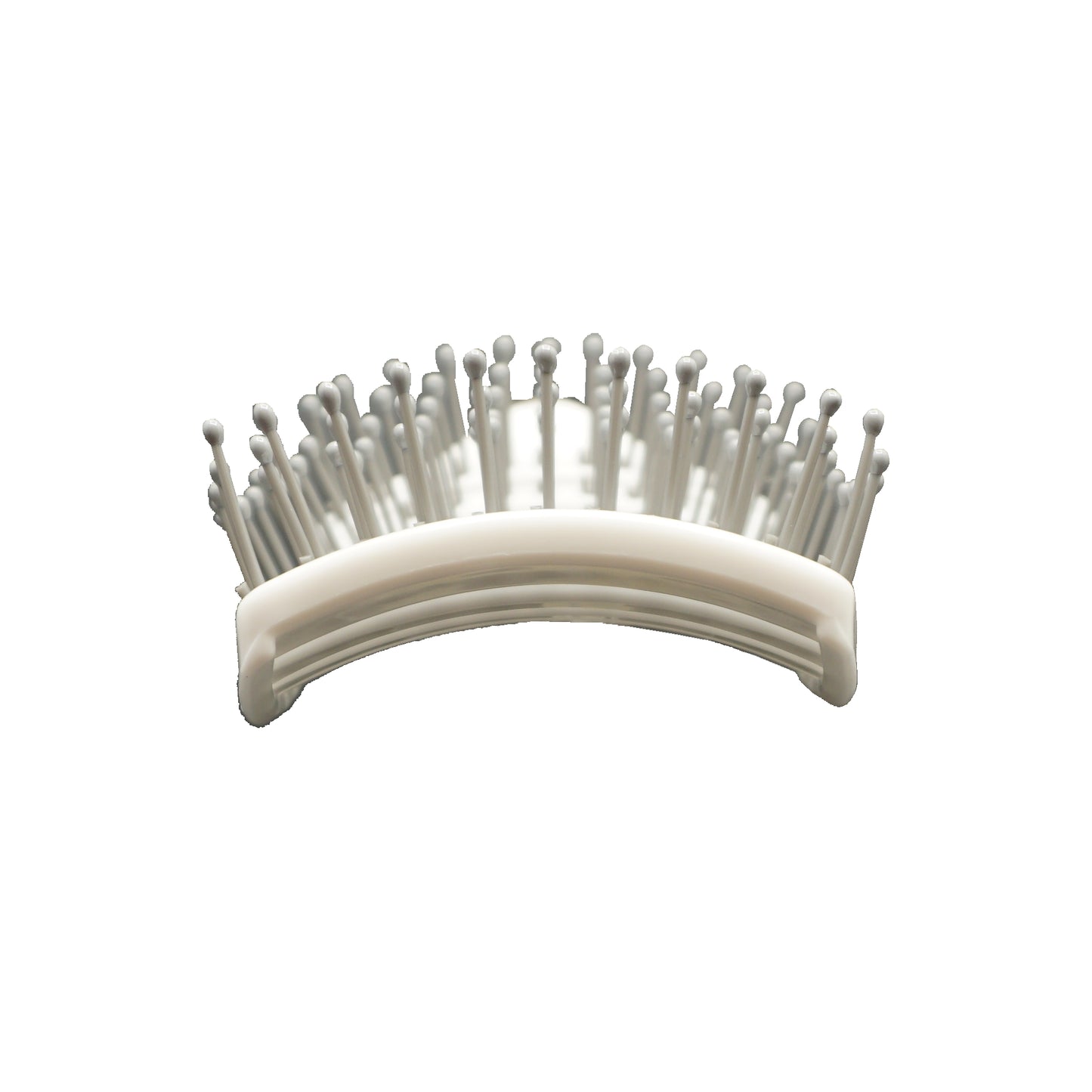 9.5in Vented Brush - Nylon Bristles, White