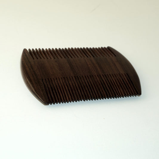 4in Rose Wood Beard/Mustache Comb  - CLOSEOUT, LIMITED STOCK AVAILABLE