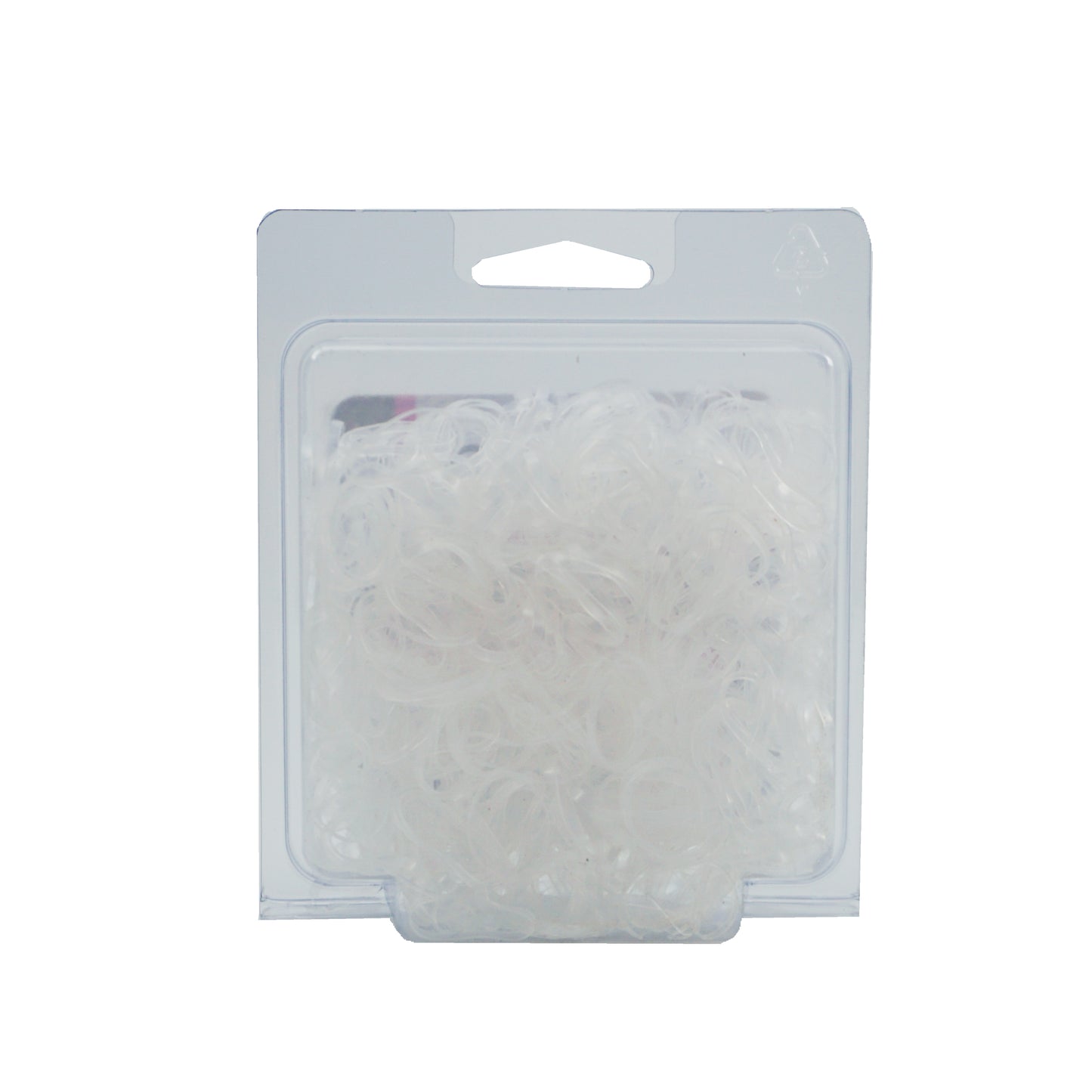 Amelia Beauty | 1/2in, Clear, Tangle Free Elastic Pony Tail Holders | Made in USA, Ideal for Ponytails, Braids, Twists. For Women, Girls. Pain Free, Snag Free, Easy Off | 500 Pack
