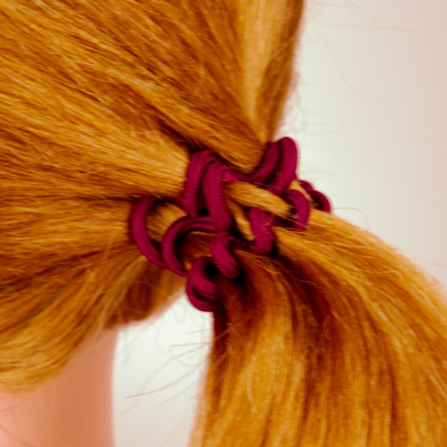 Amelia Beauty, 8 Small Fabric Wrapped Elastic Hair Coils, 1.75in Diameter Spiral Hair Ties, Gentle on Hair, Strong Hold and Minimizes Dents and Creases, Autumn Blend