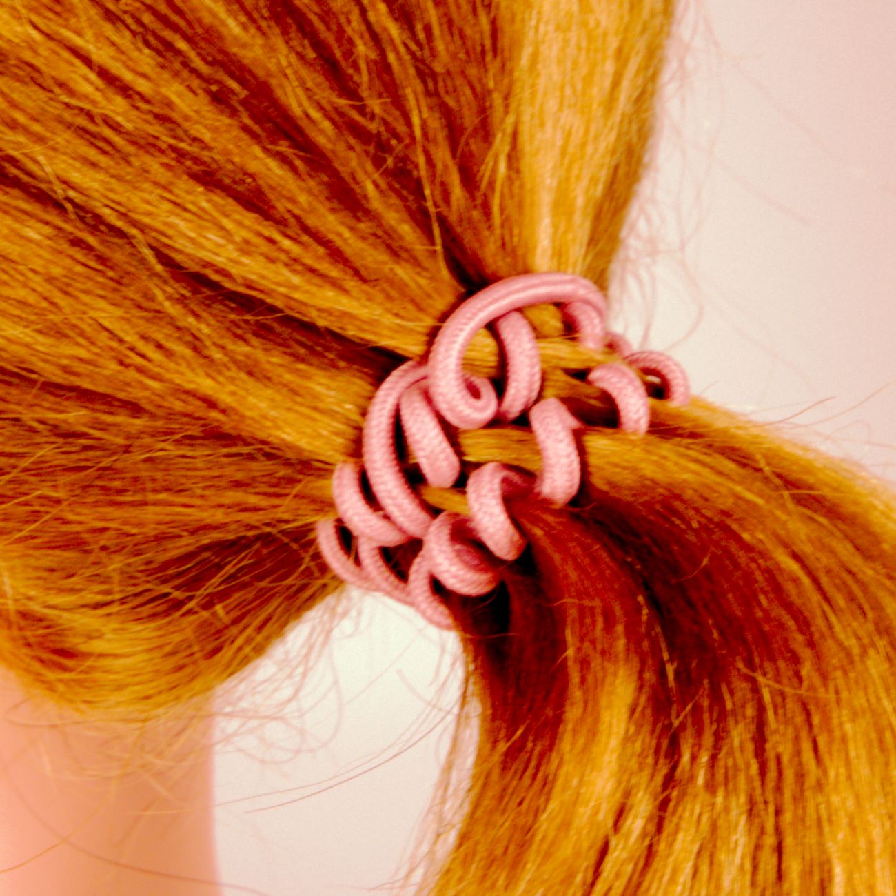 Amelia Beauty, 8 Small Fabric Wrapped Elastic Hair Coils, 1.75in Diameter Spiral Hair Ties, Gentle on Hair, Strong Hold and Minimizes Dents and Creases, Neutral Tones