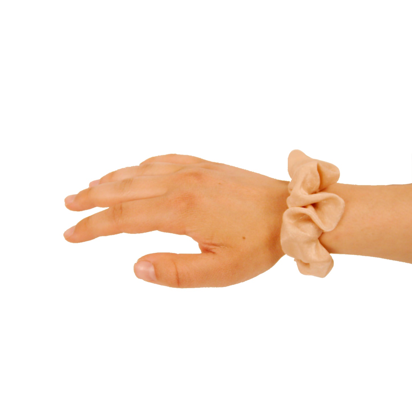 Amelia Beauty | 3in Sunset Blend Crepe Scrunchies | Soft, Gentle and Strong Hold | No Snag, No Dents or Creases | 8 Pack