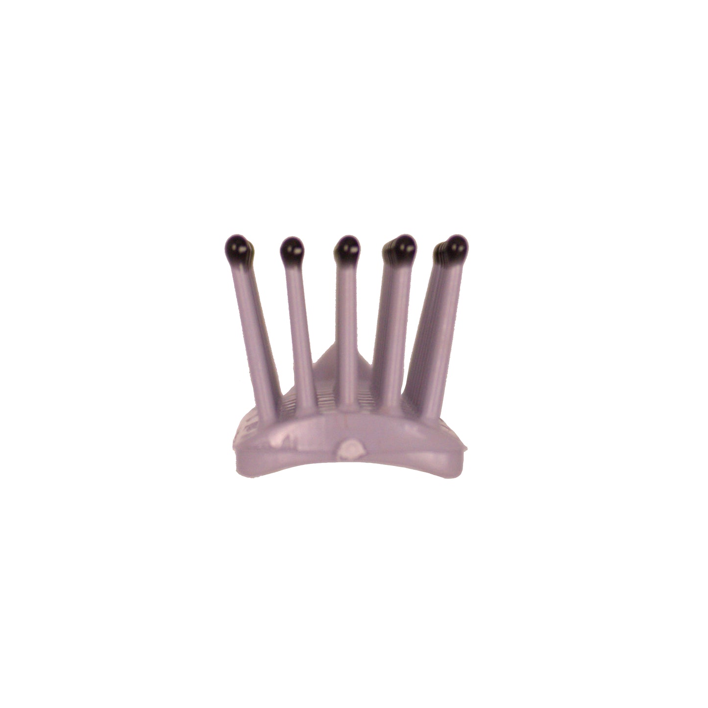 Amelia Beauty - Gray - 6in Tipped Vented Hair Brush – Made in USA - Lightweight Detangling & Blow Dry Styling Brush