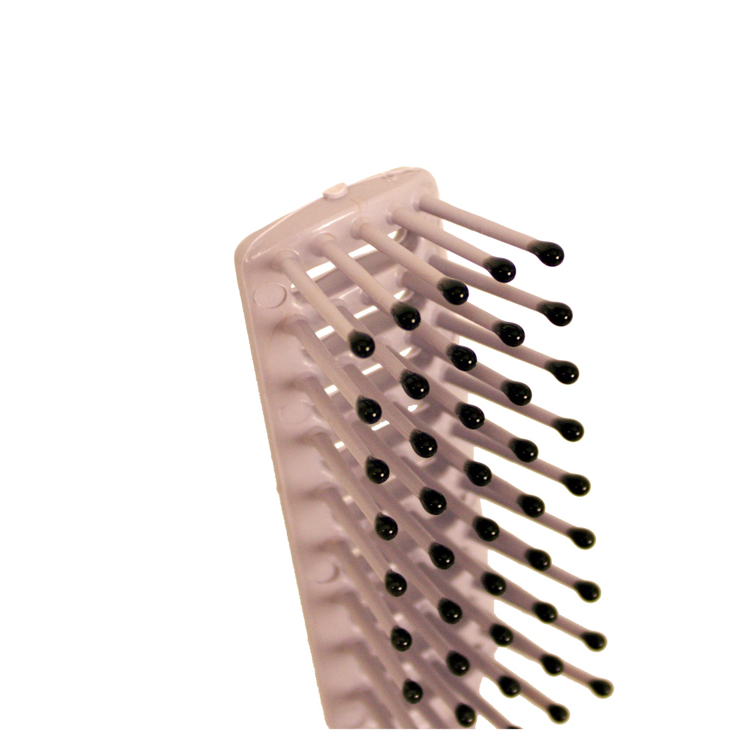 Amelia Beauty - Gray - 6in Tipped Vented Hair Brush – Made in USA - Lightweight Detangling & Blow Dry Styling Brush