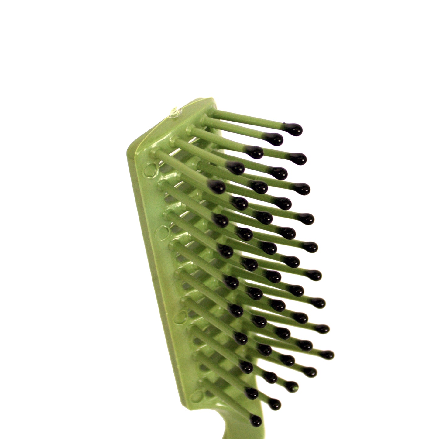 Amelia Beauty - Lime Green - 6in Tipped Vented Hair Brush – Made in USA - Lightweight Detangling & Blow Dry Styling Brush