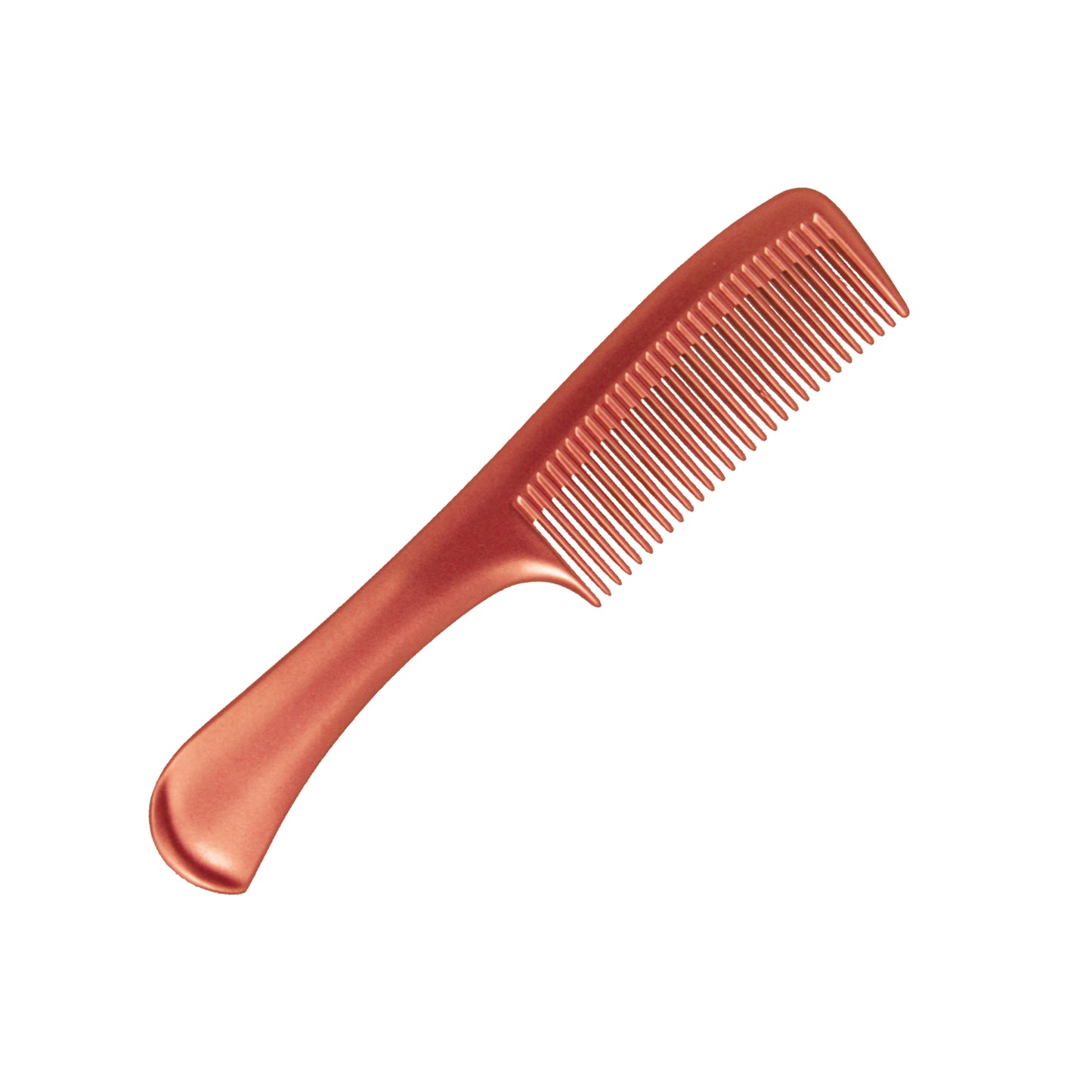 Pegasus MICOLOR 501, 9in Hard Rubber Handle Comb, Handmade, Seamless, Smooth Edges, Anti Static, Heat and Chemically Resistant, Wet Hair, Everyday Grooming Comb | Peines de goma dura - Copper