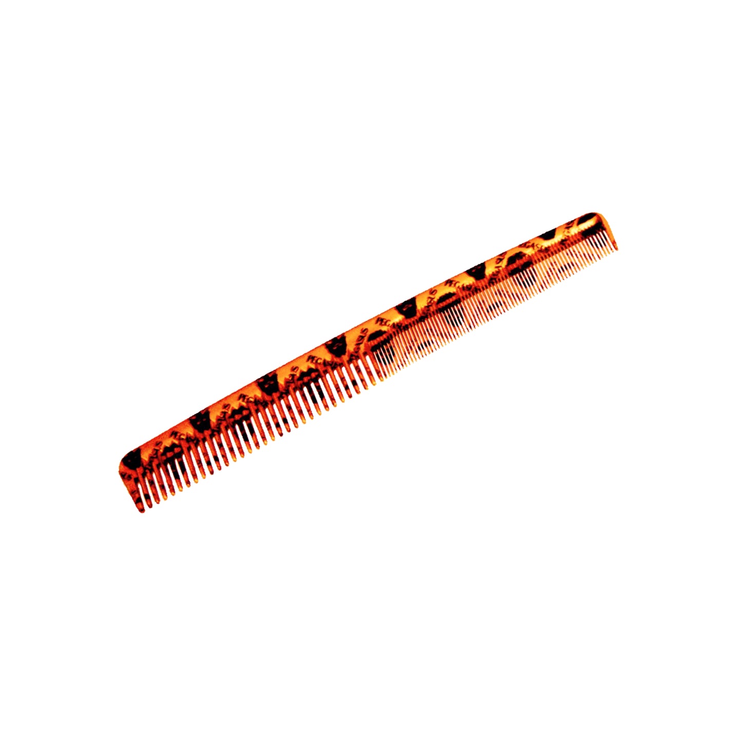 Pegasus Skulleto 201, 7in Hard Rubber Hair Detangling/Trimmer Comb, Handmade, Seamless, Smooth Edges, Anti Static, Heat and Chemically Resistant, Wet Hair, Everyday Grooming Comb | Peines de goma dura - Gold
