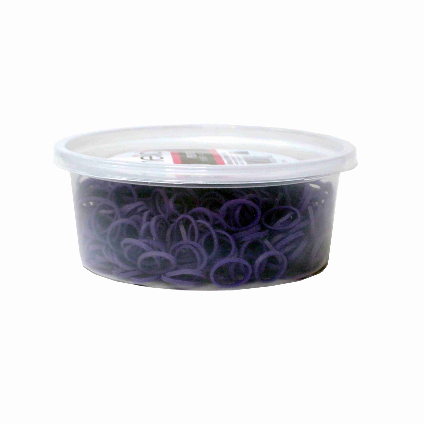 Amelia Beauty | 1/2in, Purple, Elastic Rubber Band Pony Tail Holders | Made in USA, Ideal for Ponytails, Braids, Twists, Dreadlocks, Styling Accessories for Women, Men and Girls | 500 Pack