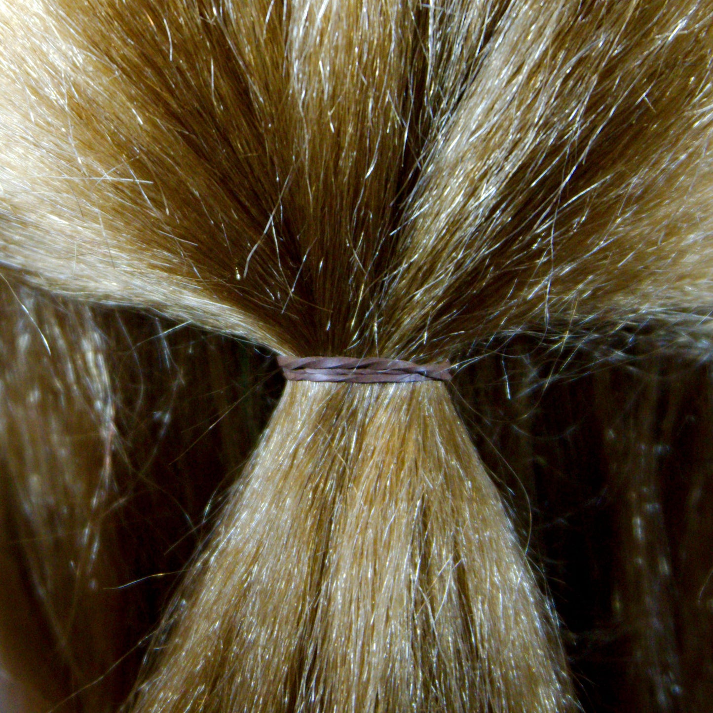 Amelia Beauty | 1/2in, Brown, Elastic Rubber Band Pony Tail Holders | Made in USA, Ideal for Ponytails, Braids, Twists, Dreadlocks, Styling Accessories for Women, Men and Girls | 1000 Pack