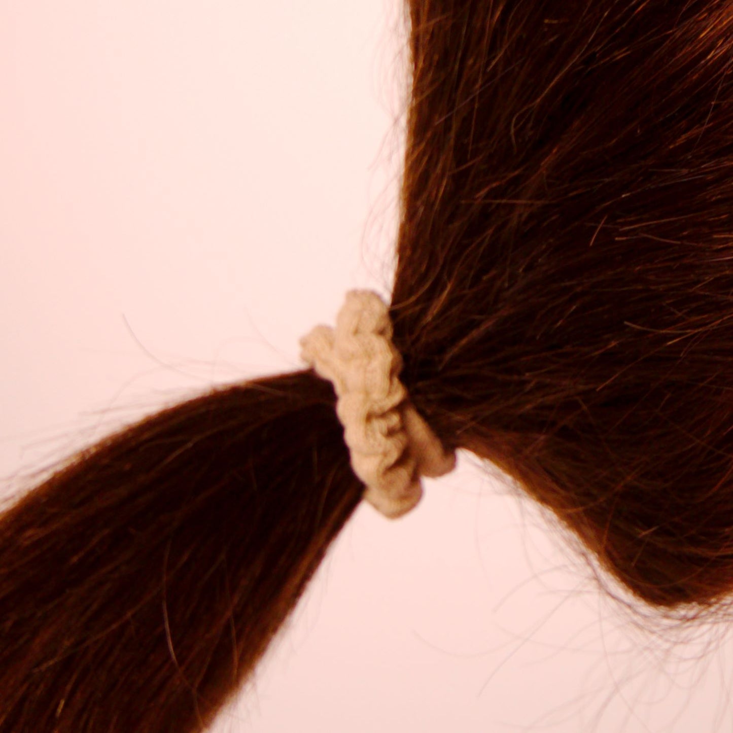 Amelia Beauty, Earth Tone Mix Ribbed Scrunchies, 2.25in Diameter, Gentle on Hair, Strong Hold, No Snag, No Dents or Creases. 10 Pack