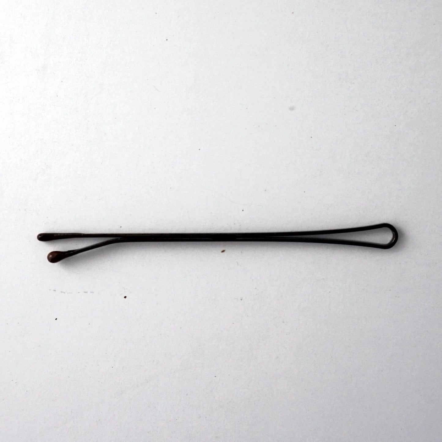 100, Brown, US Made, Jumbo Bobby Pins in a Tub