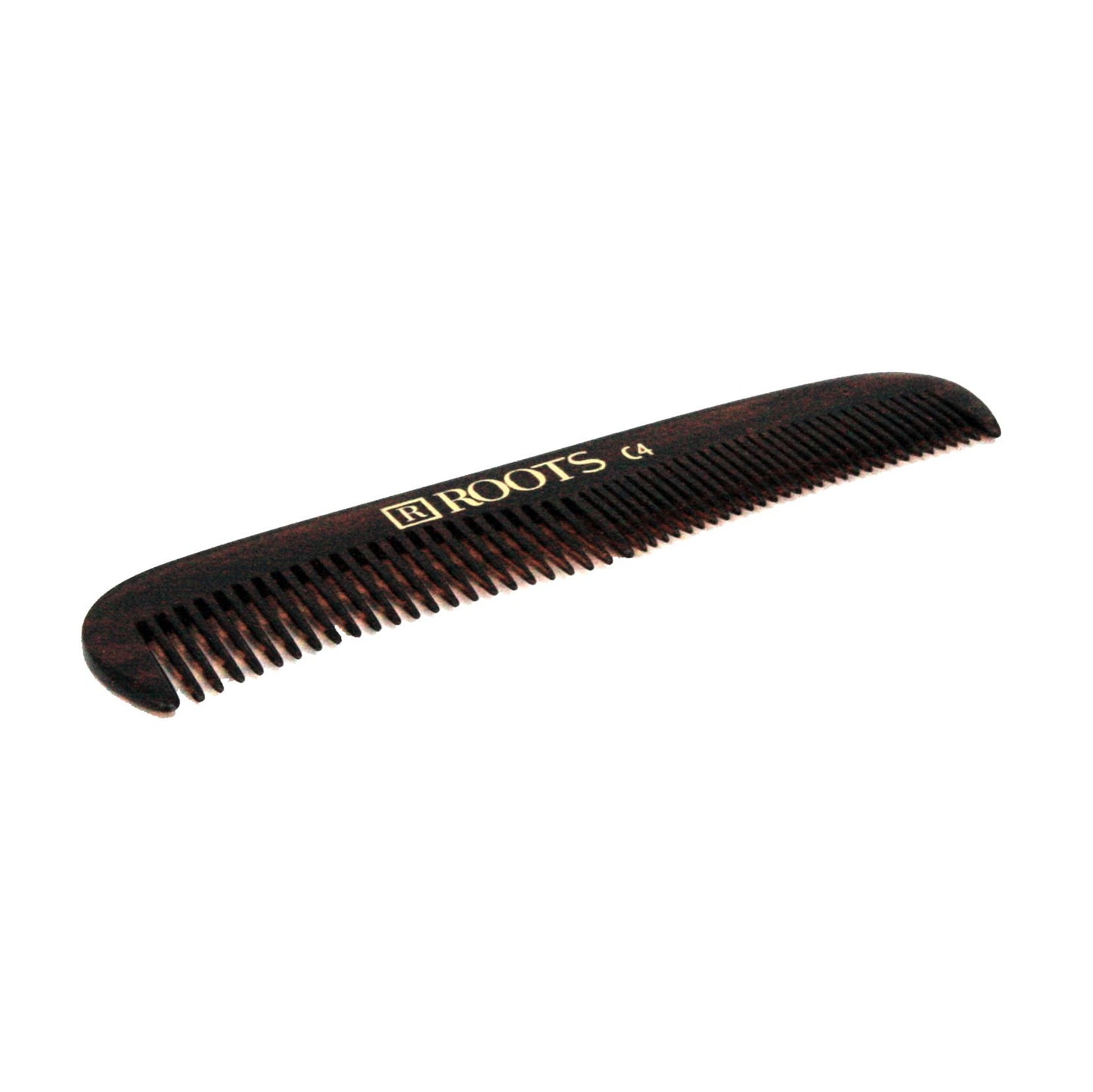 5in Roots C4 Cellulose Acetate Curved Styling Comb - CLOSEOUT, LIMITED STOCK AVAILABLE