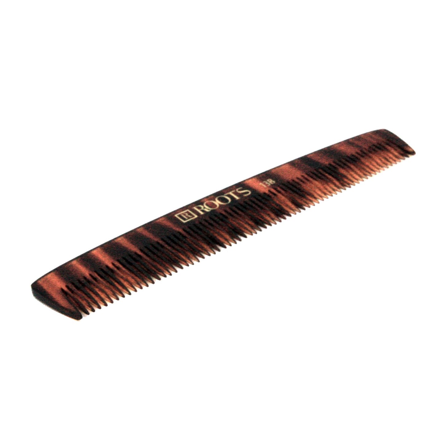 5.5in Roots 13B Acetate Cellulose Styling Comb  - CLOSEOUT, LIMITED STOCK AVAILABLE