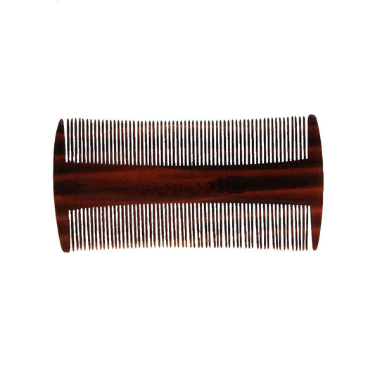3.75in Roots 37 Cellulose Acetate Lice Beard Mustache Comb - Clearance