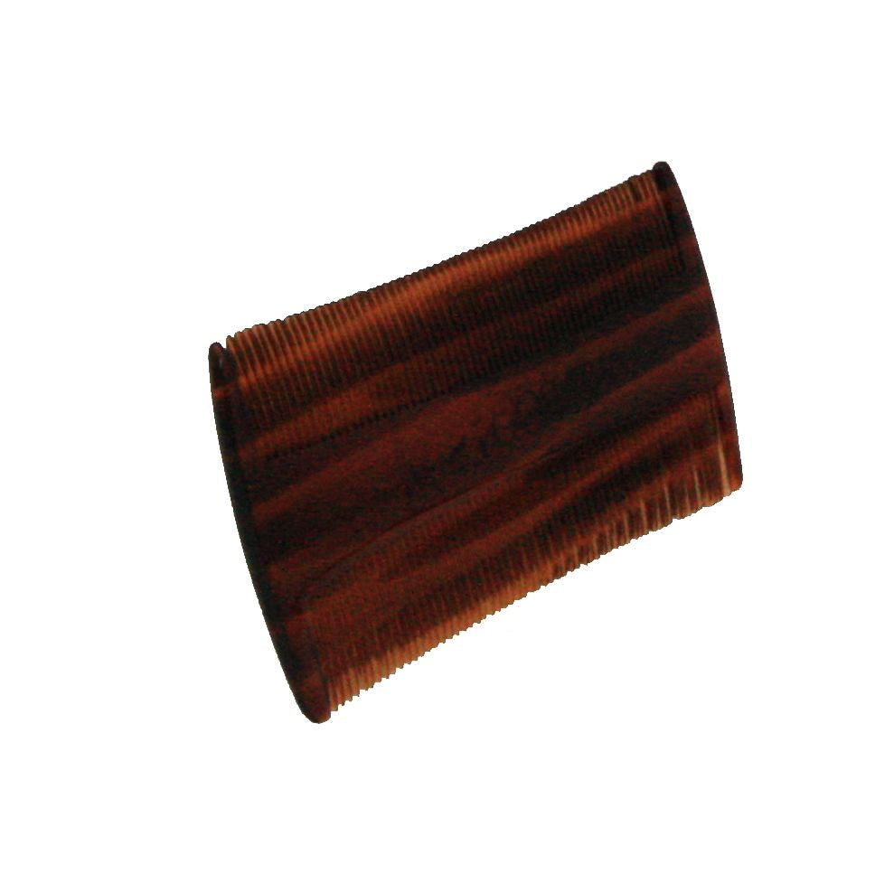 3.75in Roots 37 Cellulose Acetate Lice Beard Mustache Comb - CLOSEOUT, LIMITED STOCK AVAILABLE