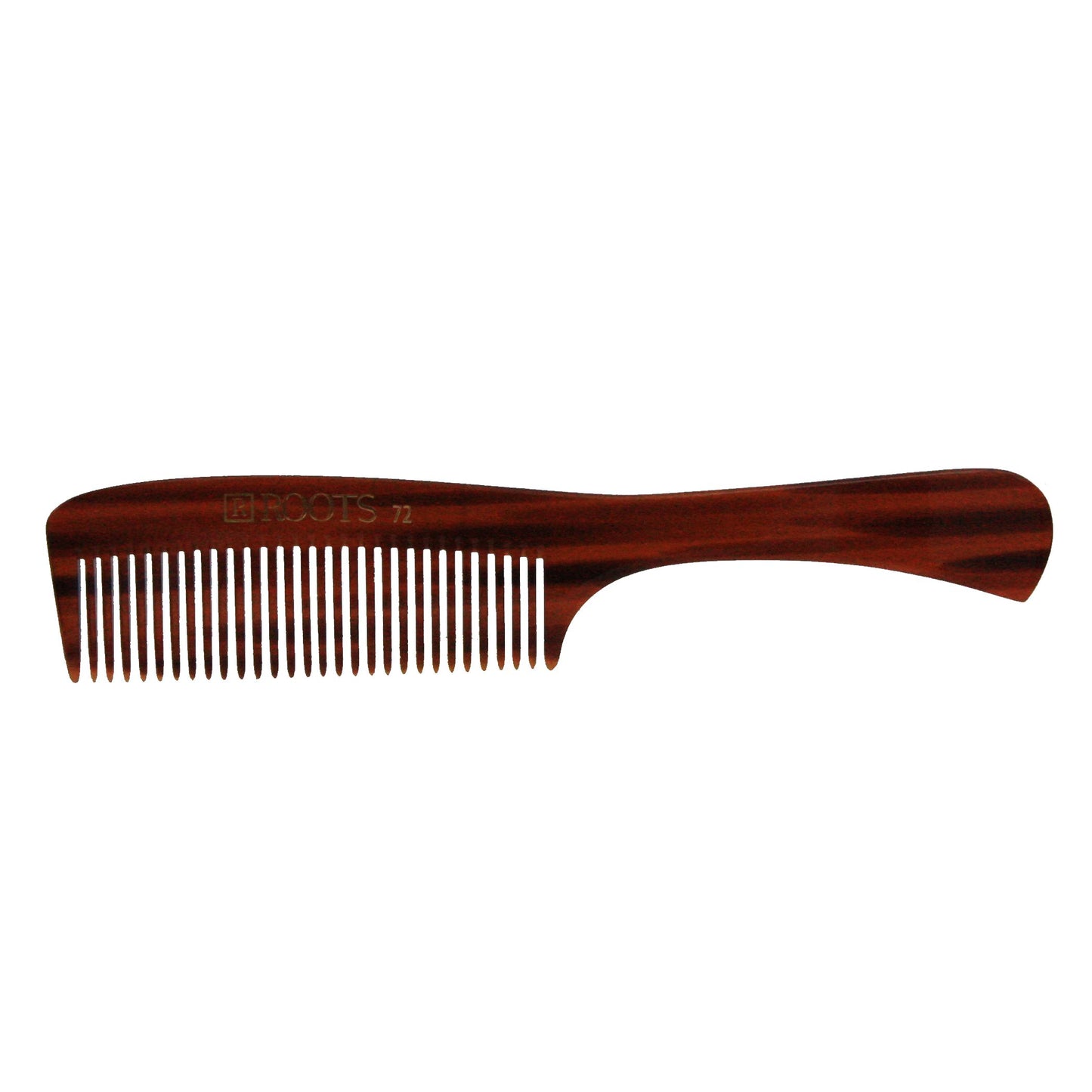 8in Roots 72 Cellulose Acetate Handle Comb - Clearance