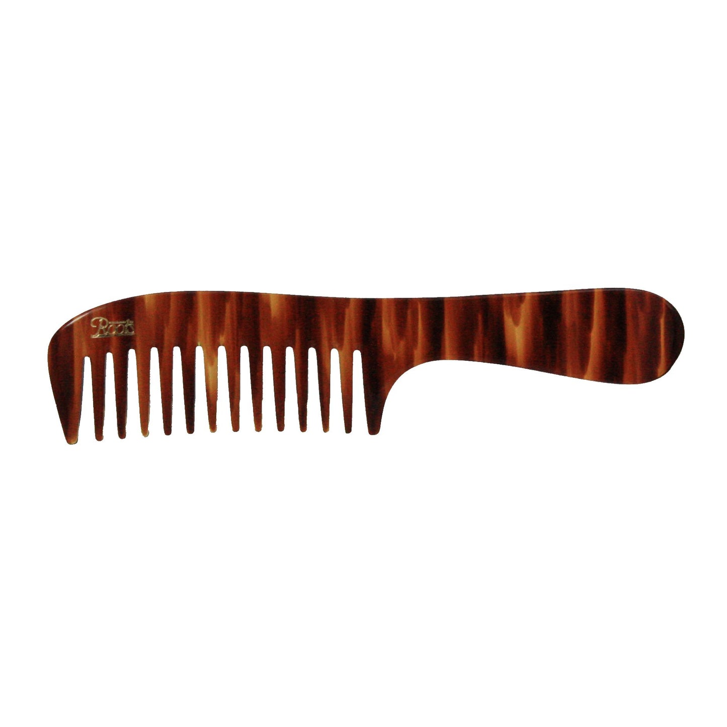 8in Roots Cellulose Acetate Handle Comb - Clearance