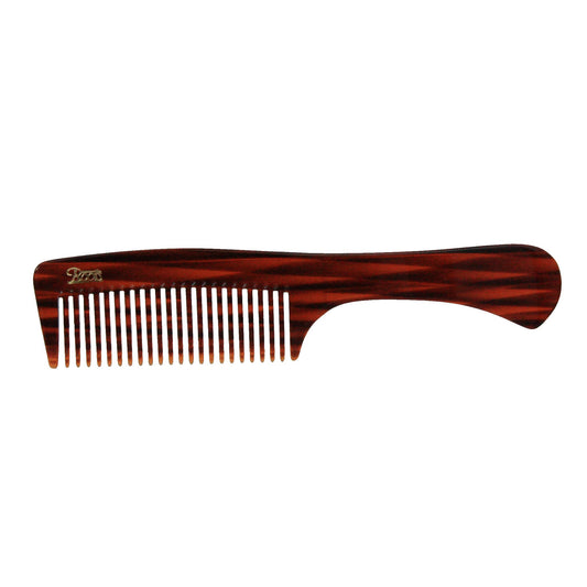 8.5in Roots/Ace Cellulose Acetate Handle Comb - Clearance