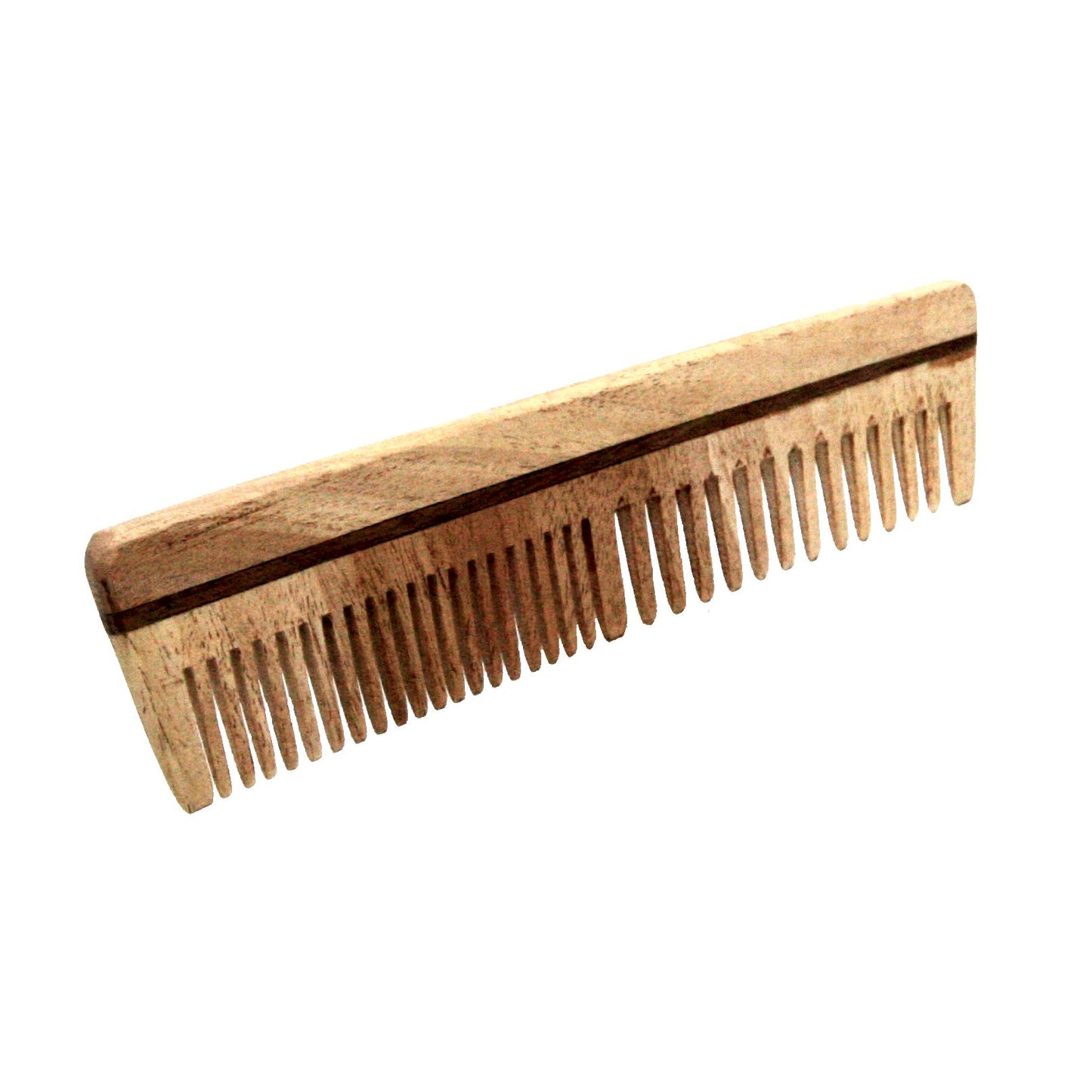 7.5in Wood Styling Extra Course Tooth Comb  - CLOSEOUT, LIMITED STOCK AVAILABLE