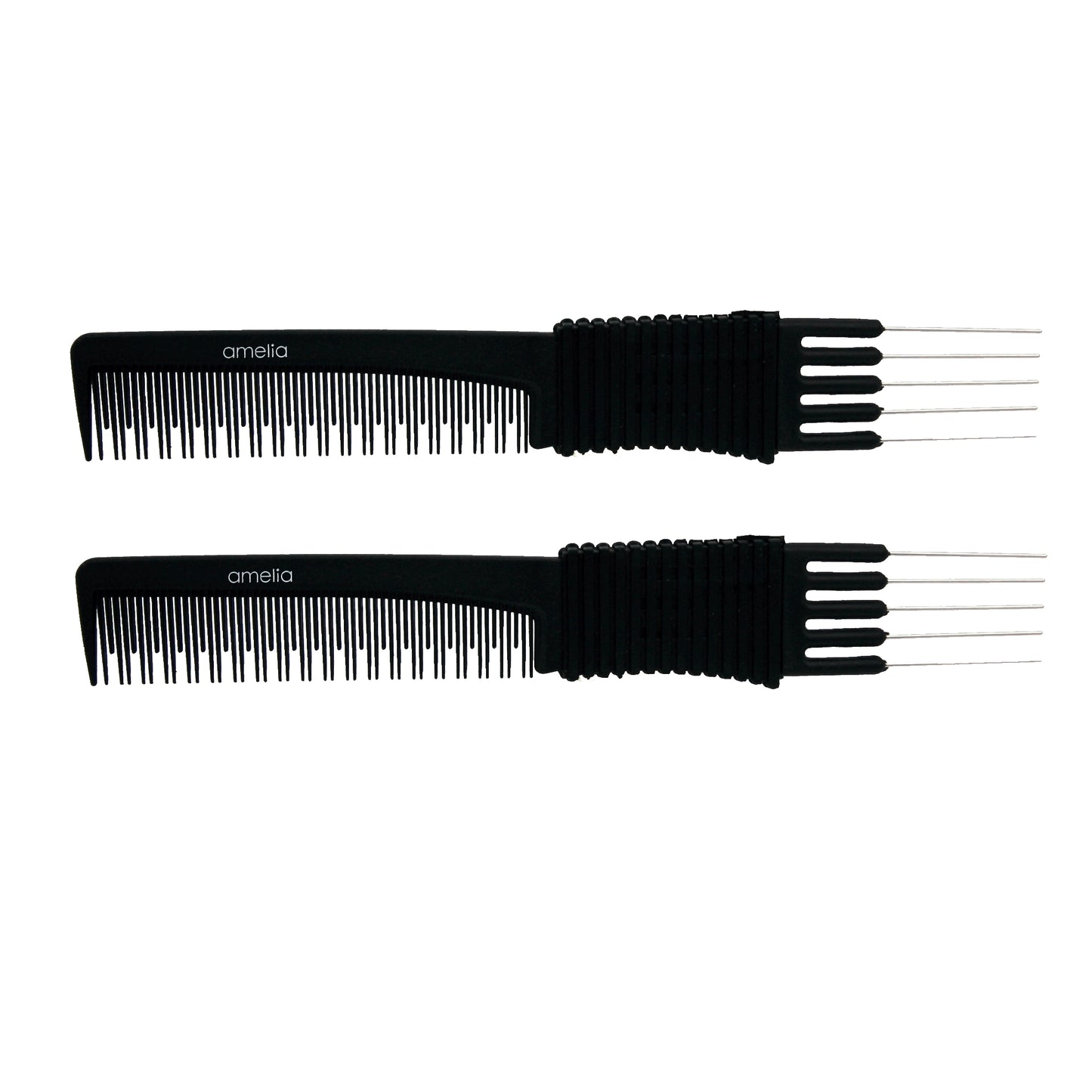 7.75 Stainless Lift/Tease Carbon Comb (2 Pack)