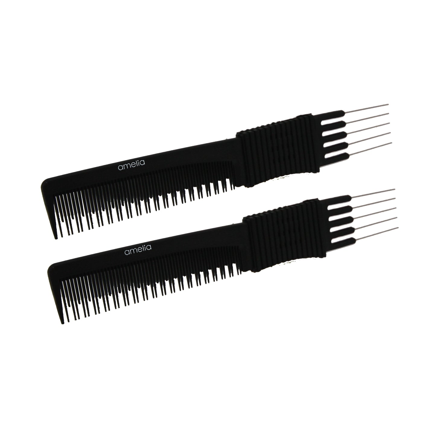7.75 Stainless Lift/Tease Carbon Comb (2 Pack)