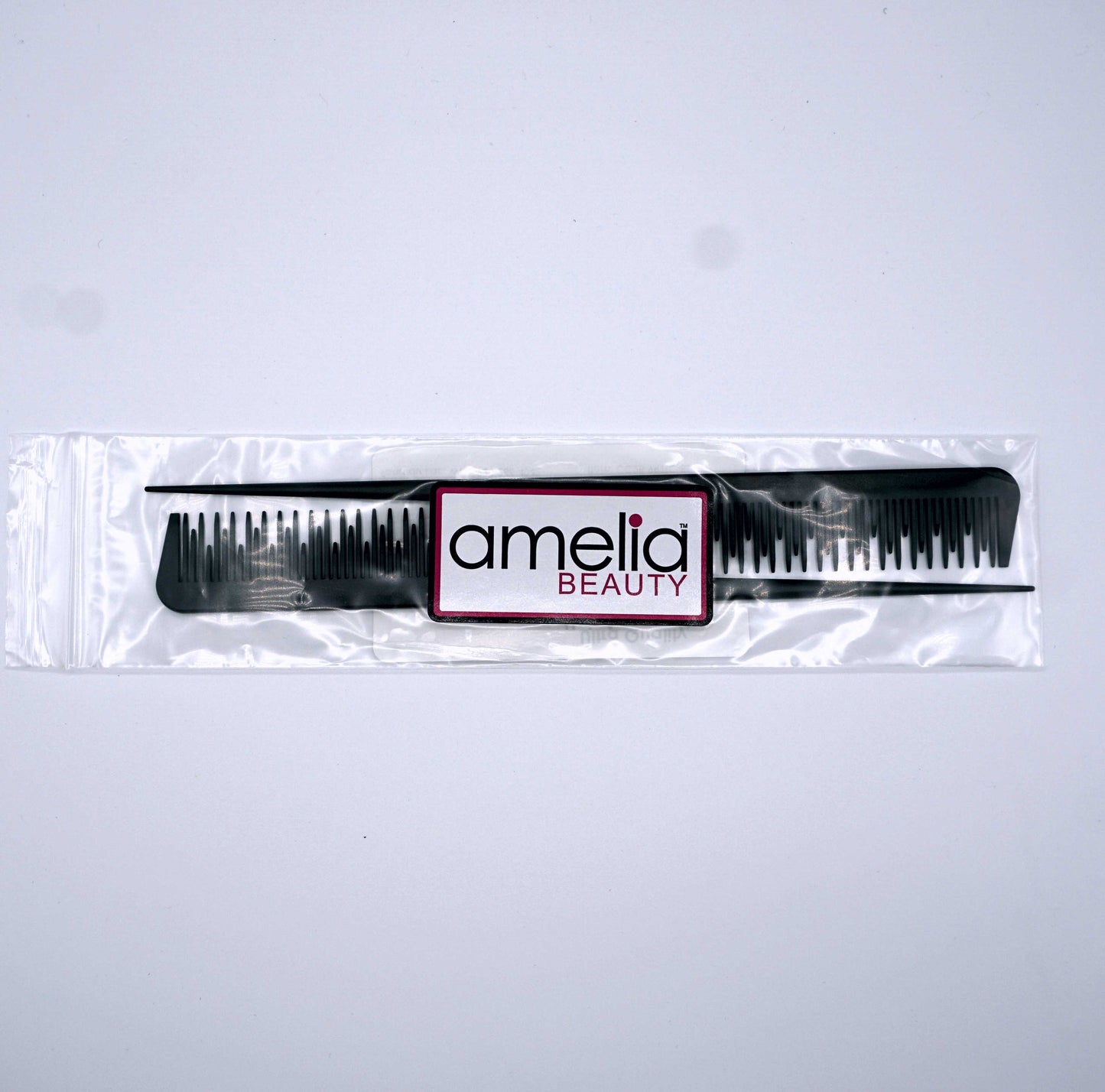 9.5in Rat Tail Tease Carbon Comb - CLOSEOUT, LIMITED STOCK AVAILABLE