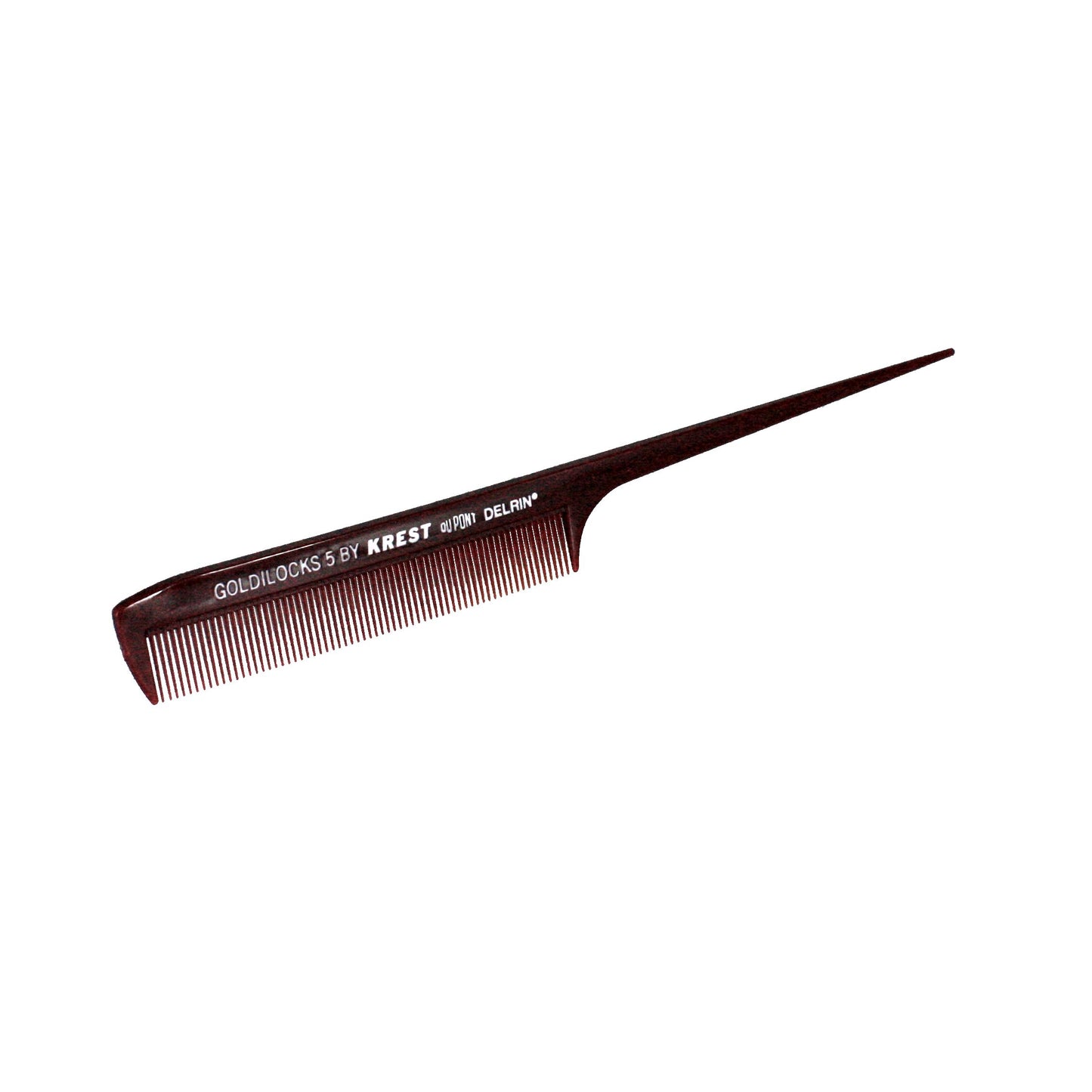 8.5in, Delrin Plastic, Fine Tooth Ratail Comb - CLOSEOUT, LIMITED STOCK AVAILABLE