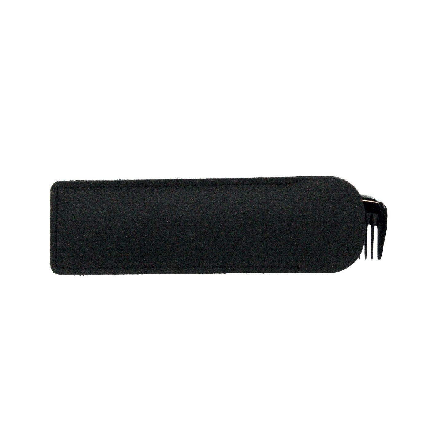 5in Hard Rubber Pocket Comb with Leather Sleeve Hercules Sagemann 600/5 LE