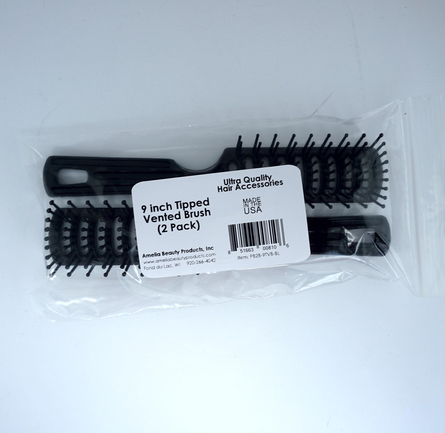 9in, Tipped Vented Brush