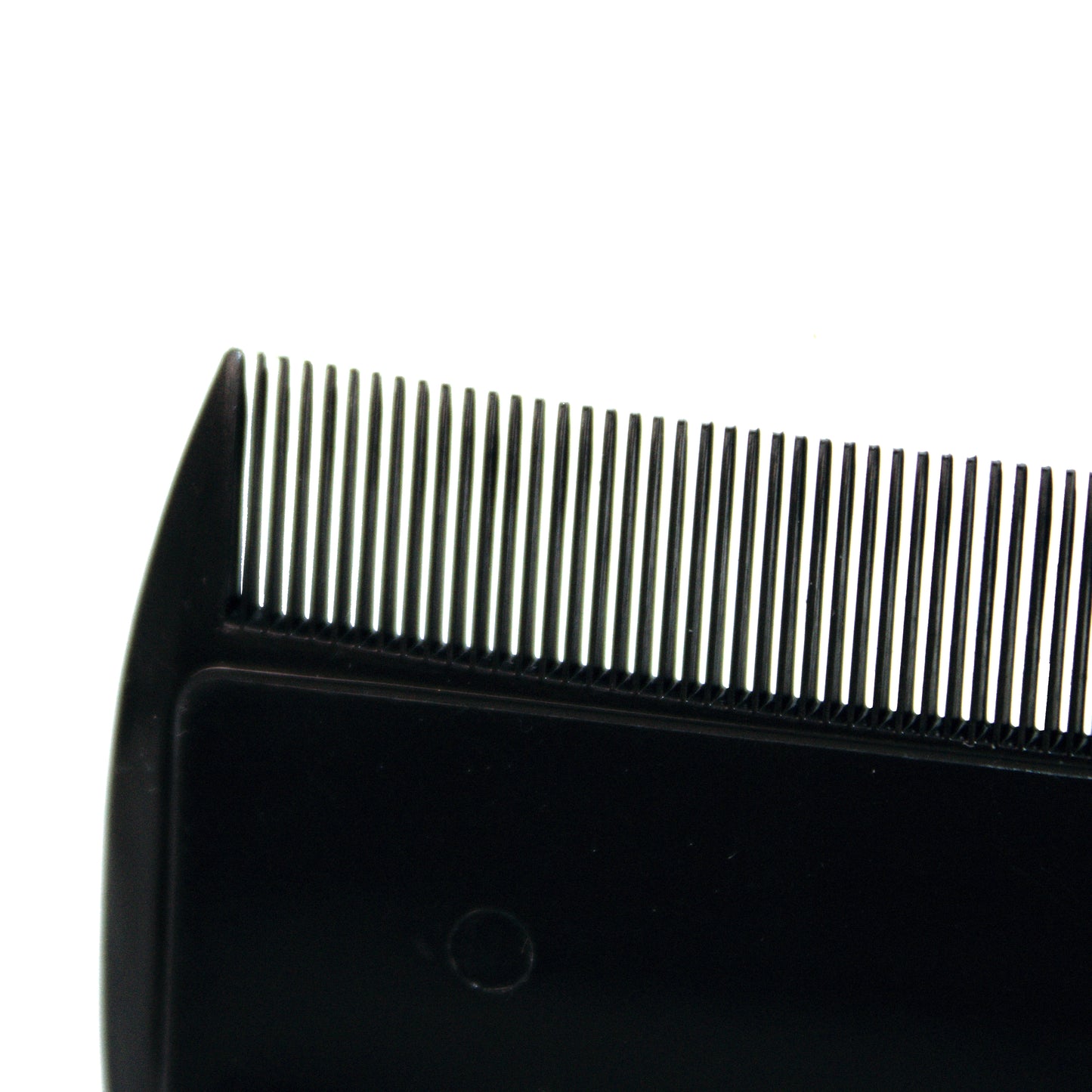 Amelia Beauty, 3in Black Plastic Personal Hygiene Mustache Comb, Made in USA, Professional Grade Comb, Portable Salon Barber Shop Black Lice Everyday Styling  Mustashe Comb Hair, Styling Tool, 2 Pack