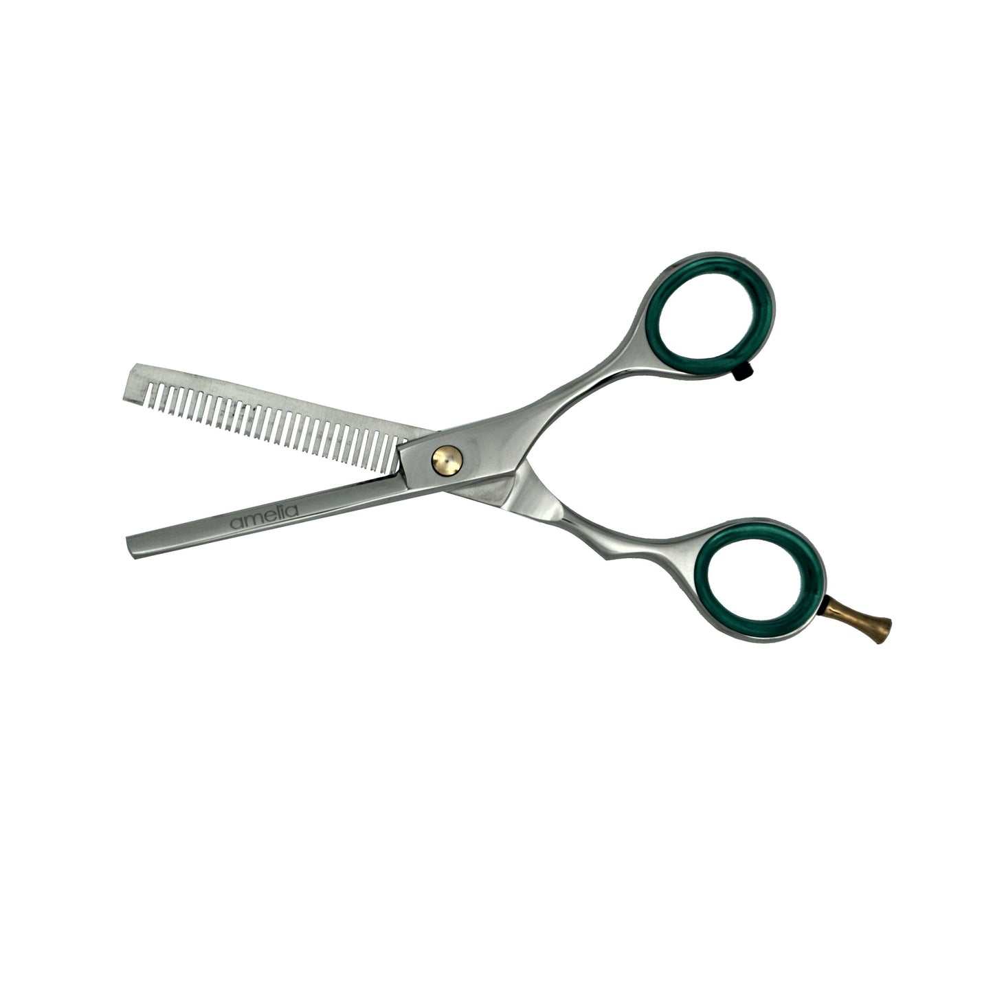 5.5" Right Handed, Stainless Steel Thinning Shear, Removable Finger Rest