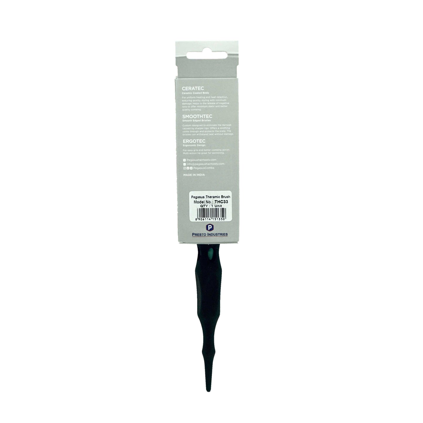 33mm (1.3in), Thermal Barrel Brush with Sectioning End, Pegasus THC33